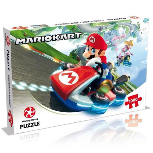 Mario - Puzzle 1000 pièces Mario Kart Fun Race