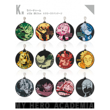 My Hero Academia - Strap Caoutchouc Ochaco Uraraka My Hero Academia Hero vs Villains Ichiban Kuji [Lot K]