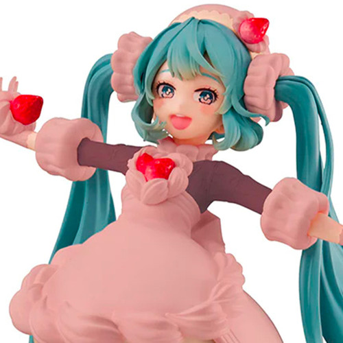 Vocaloid - Figurine Miku Hatsune Strawberry Choco Shortcake Ver. Sweet Sweets Series