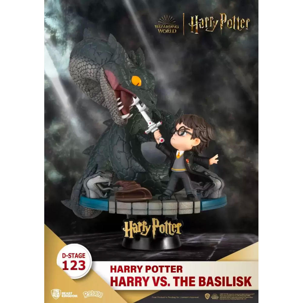 Harry Potter - Figurine Harry Vs. Basilisk [D-Stage 123]