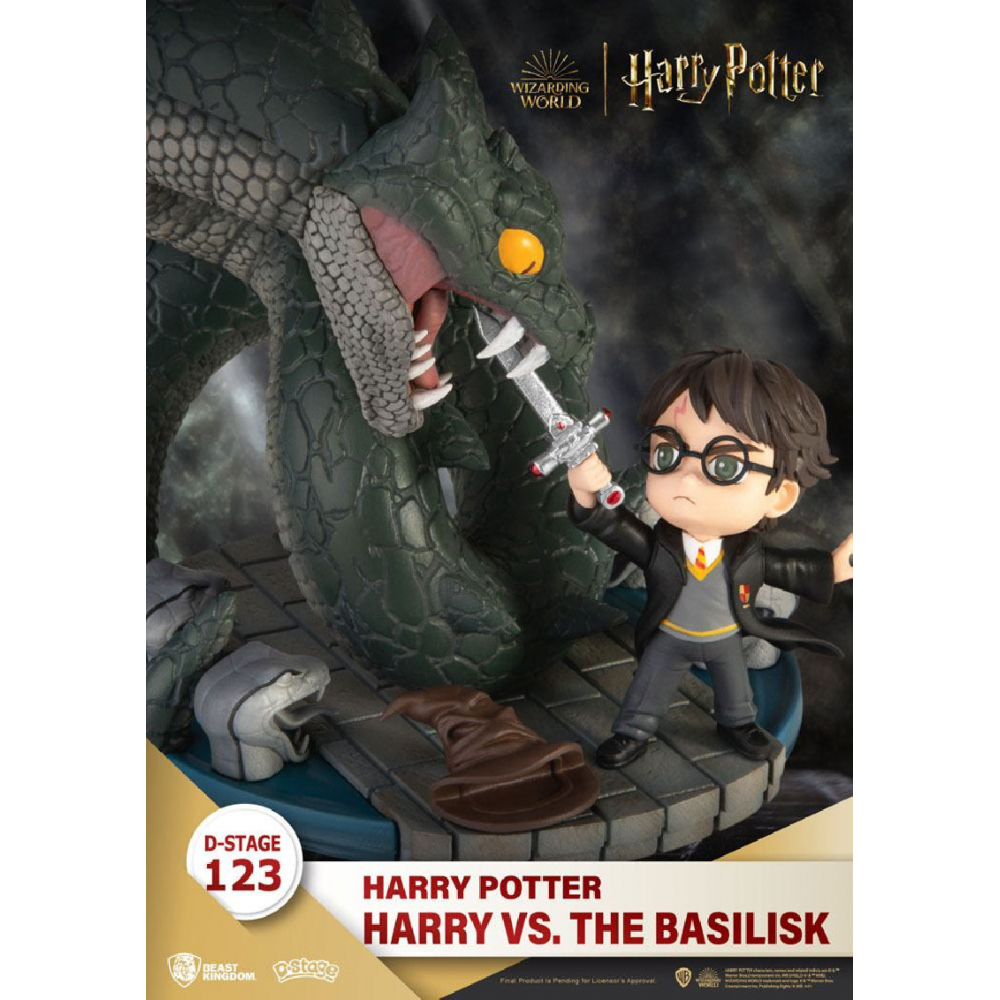 Harry Potter - Figurine Harry Vs. Basilisk [D-Stage 123]