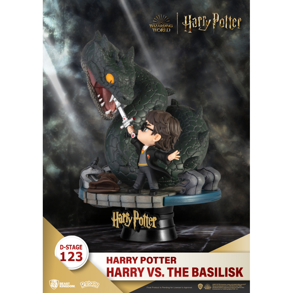 Harry Potter - Figurine Harry Vs. Basilisk [D-Stage 123]