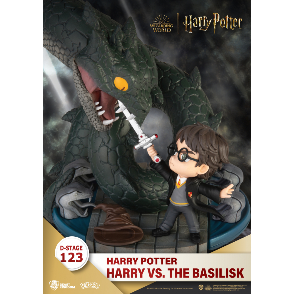 Harry Potter - Figurine Harry Vs. Basilisk [D-Stage 123]