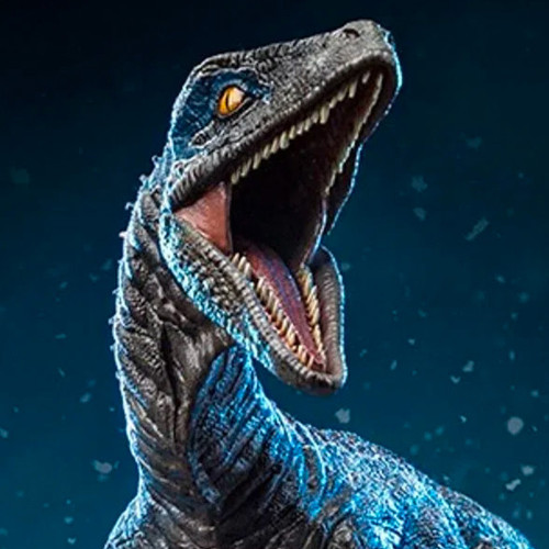 Jurassic World : Dominion - Figurine Blue Art Scale 1/10