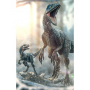 Jurassic World : Dominion - Figurine Blue + Beta Deluxe Art Scale 1/10