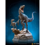 Jurassic World : Dominion - Figurine Blue + Beta Deluxe Art Scale 1/10