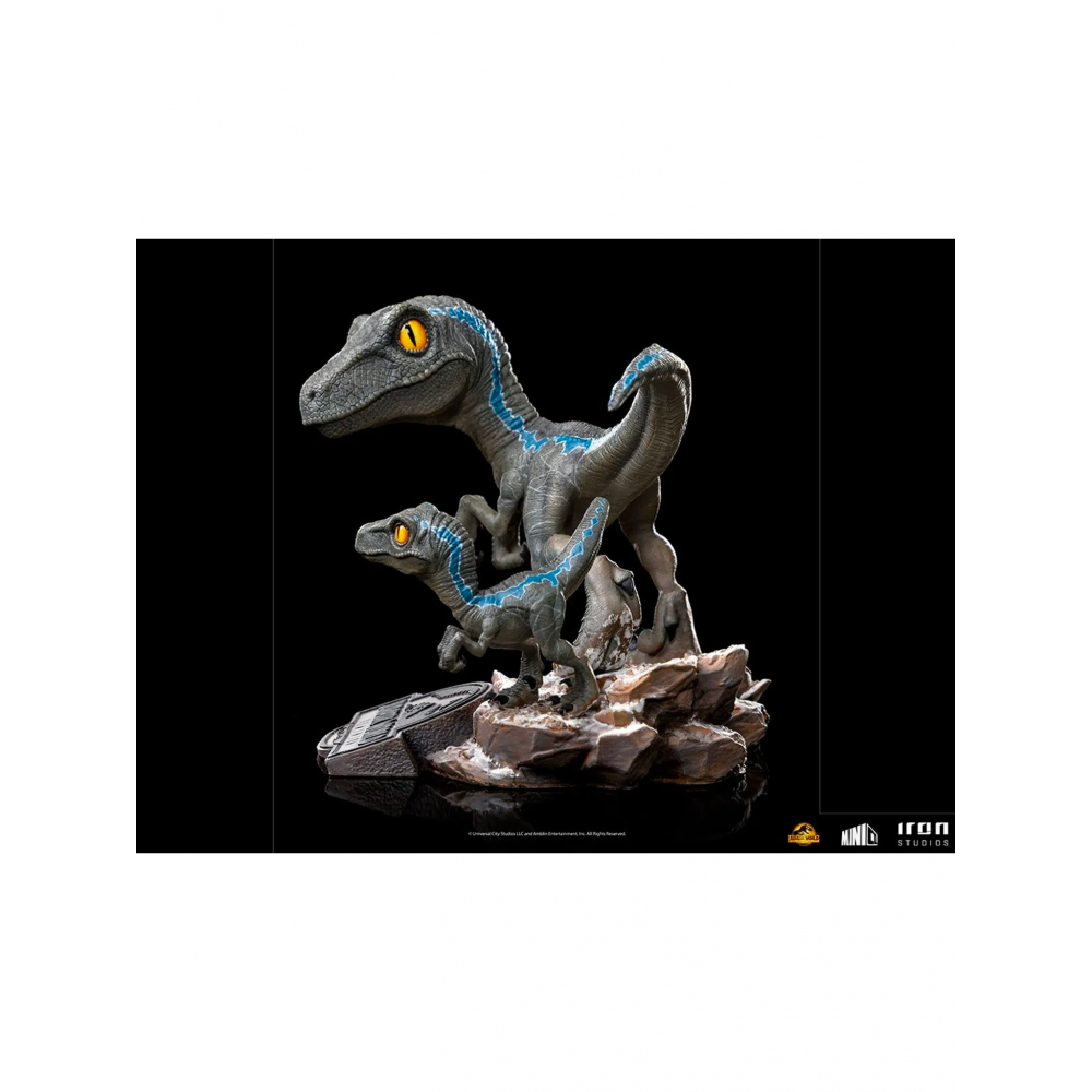 Jurassic World : Dominion - Figurine Blue + Beta MiniCo