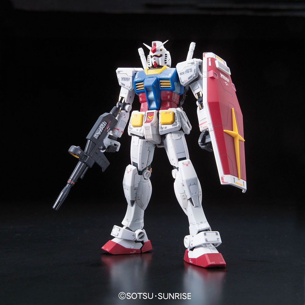 Gundam - Maquette RX-78-2 Gundam [RG] E.F.S.F. Prototype Close-Combat Mobile Suit