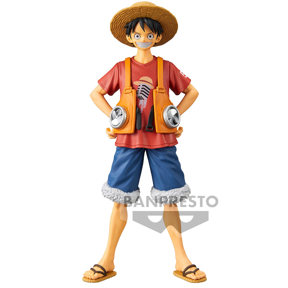 One Piece Film Red - Figurine Monkey D. Luffy ~ The Grandline Series ~ Vol. 1 DXF