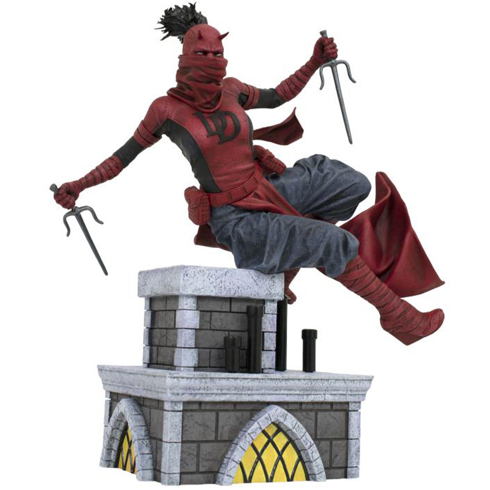 Marvel - Figurine Elektra As Daredevil Marvel Gallery Diorama