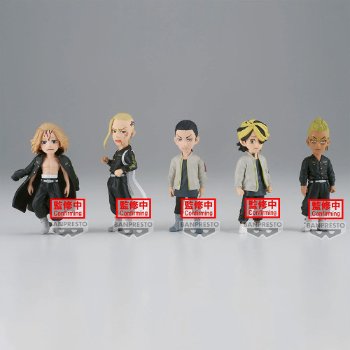 Tokyo Revengers - Pack de 5 Figurines Tokyo Revengers WCF Vol. 2