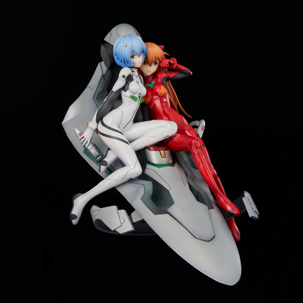 Evangelion - Duo de figurines Rei & Asuka Twinmore Object