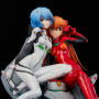 Evangelion - Duo de figurines Rei & Asuka Twinmore Object