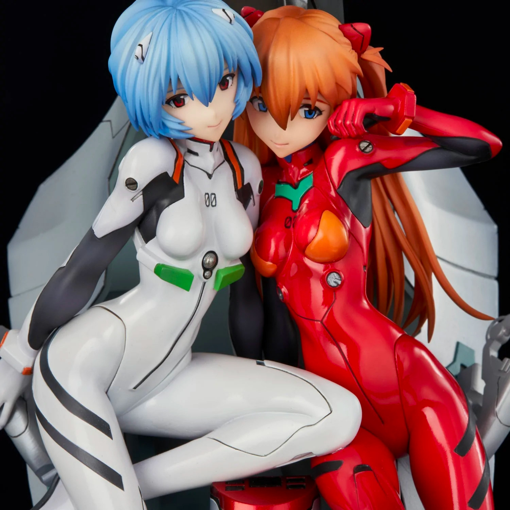 Evangelion - Duo de figurines Rei & Asuka Twinmore Object