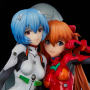 Evangelion - Duo de figurines Rei & Asuka Twinmore Object