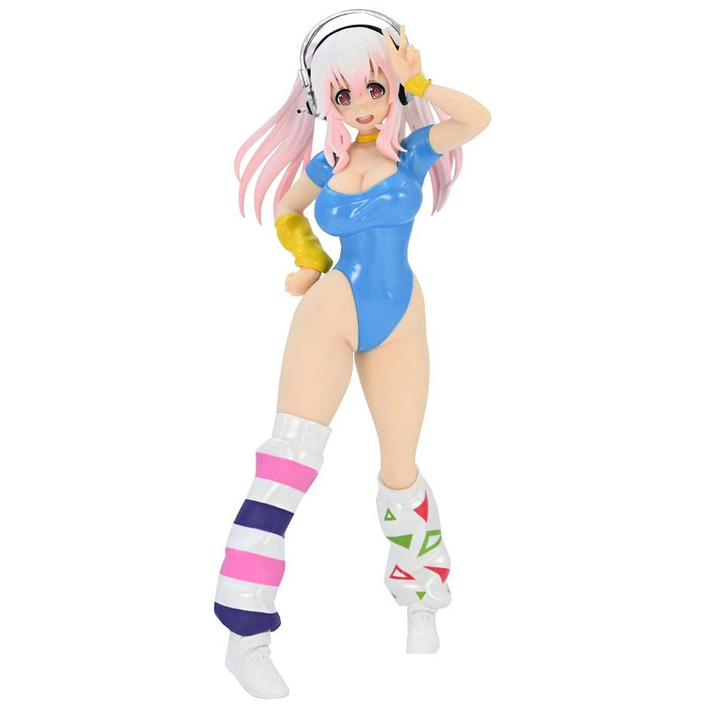 Super Sonico - Figurine Super Sonico 80s Blue Ver. Concept Figure