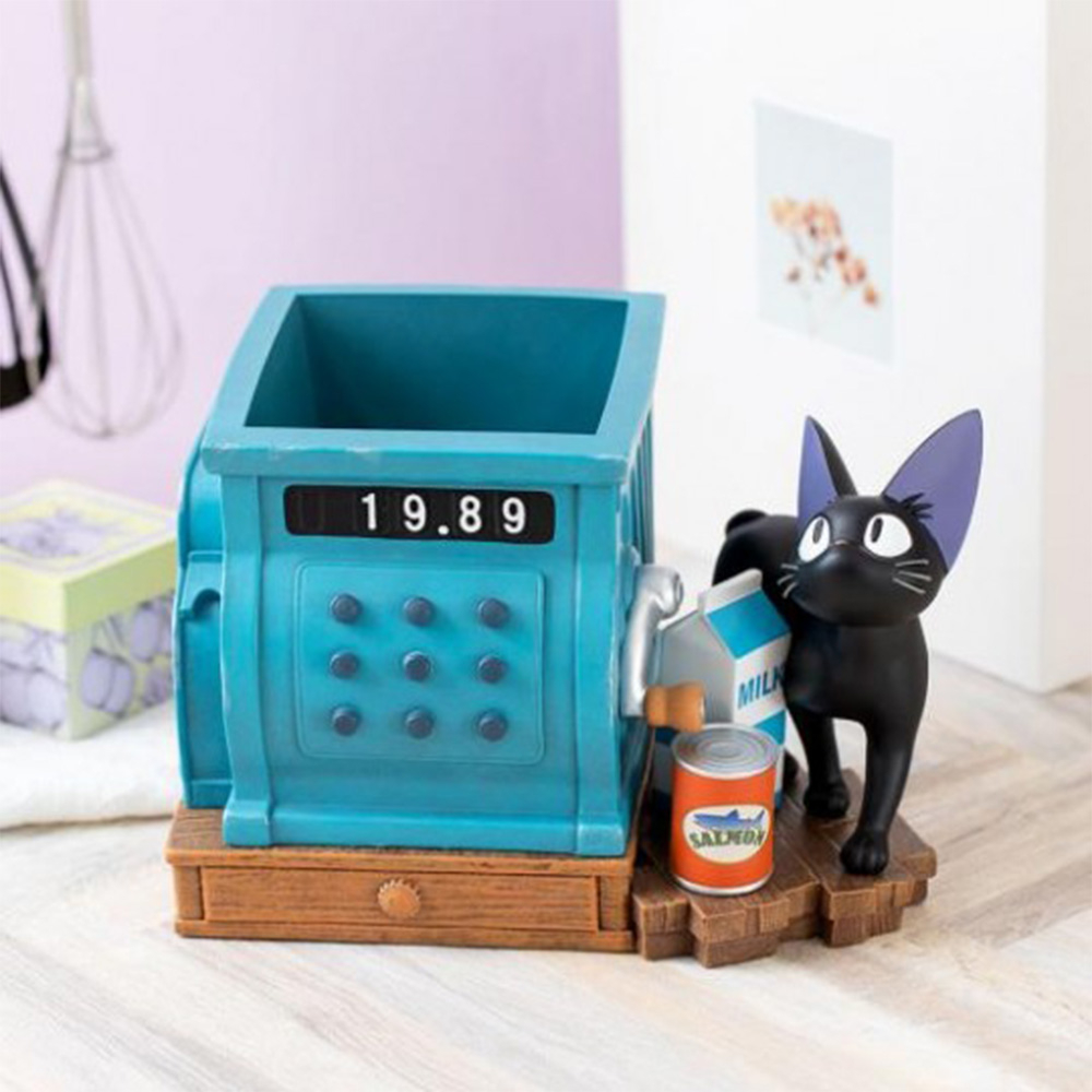 Ghibli - Figurine Jiji & Cash Register (Kiki La Petite Sorcière) Diorama