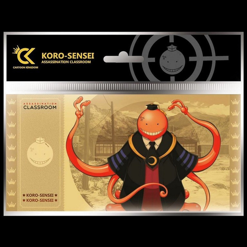 Assassination Classroom - Ticket d'Or Koro-Sensei (Rouge)