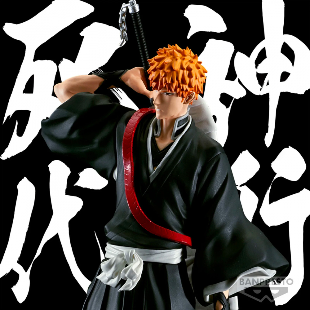 Bleach - Figurine Ichigo Kurosaki Solid And Souls