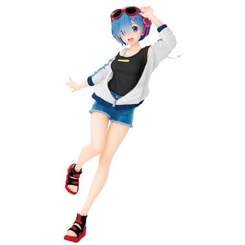 Re Zero Starting Life In Another World - Figurine Rem Sporty Summer Ver. Renewal Precious Figure