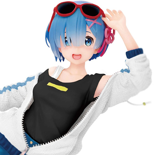 Re Zero Starting Life In Another World - Figurine Rem Sporty Summer Ver. Renewal Precious Figure