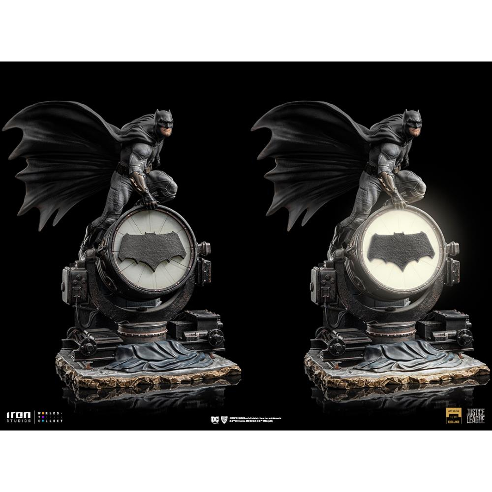 DC Comics - Figurine Batman On Batsignal Justice League Snyder's Cut