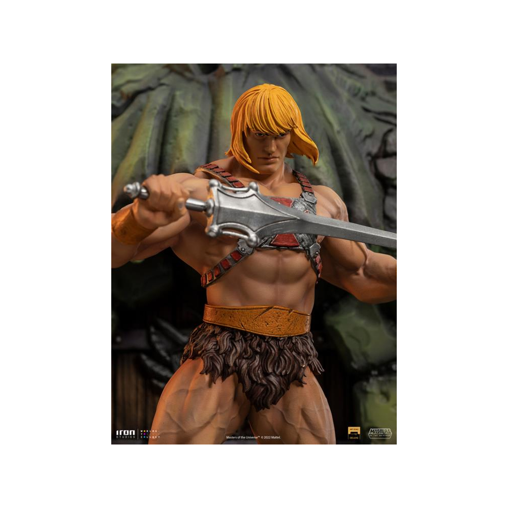 Les Maîtres de l'Univers - Figurine Musclor (He-Man) Deluxe Edition