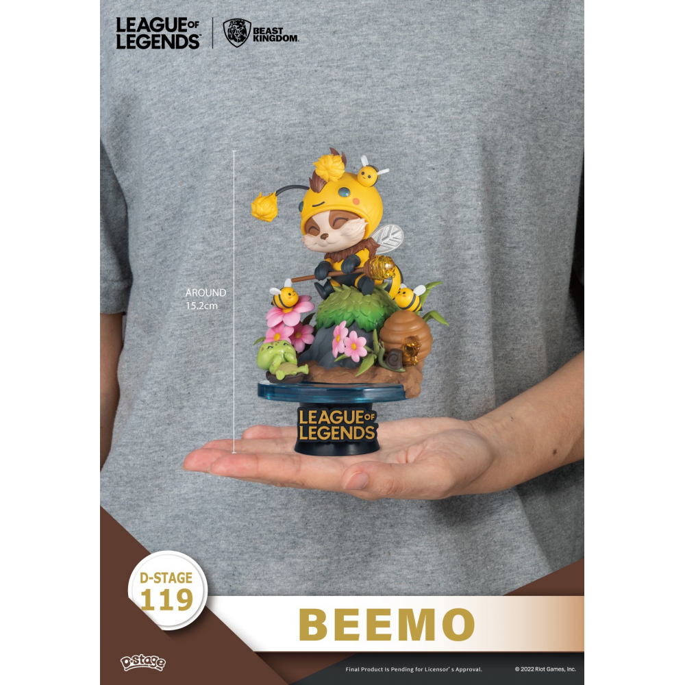 League Of Legends - Figurines Beemo + Bzzziggs Set Diorama [D-Stage 119]