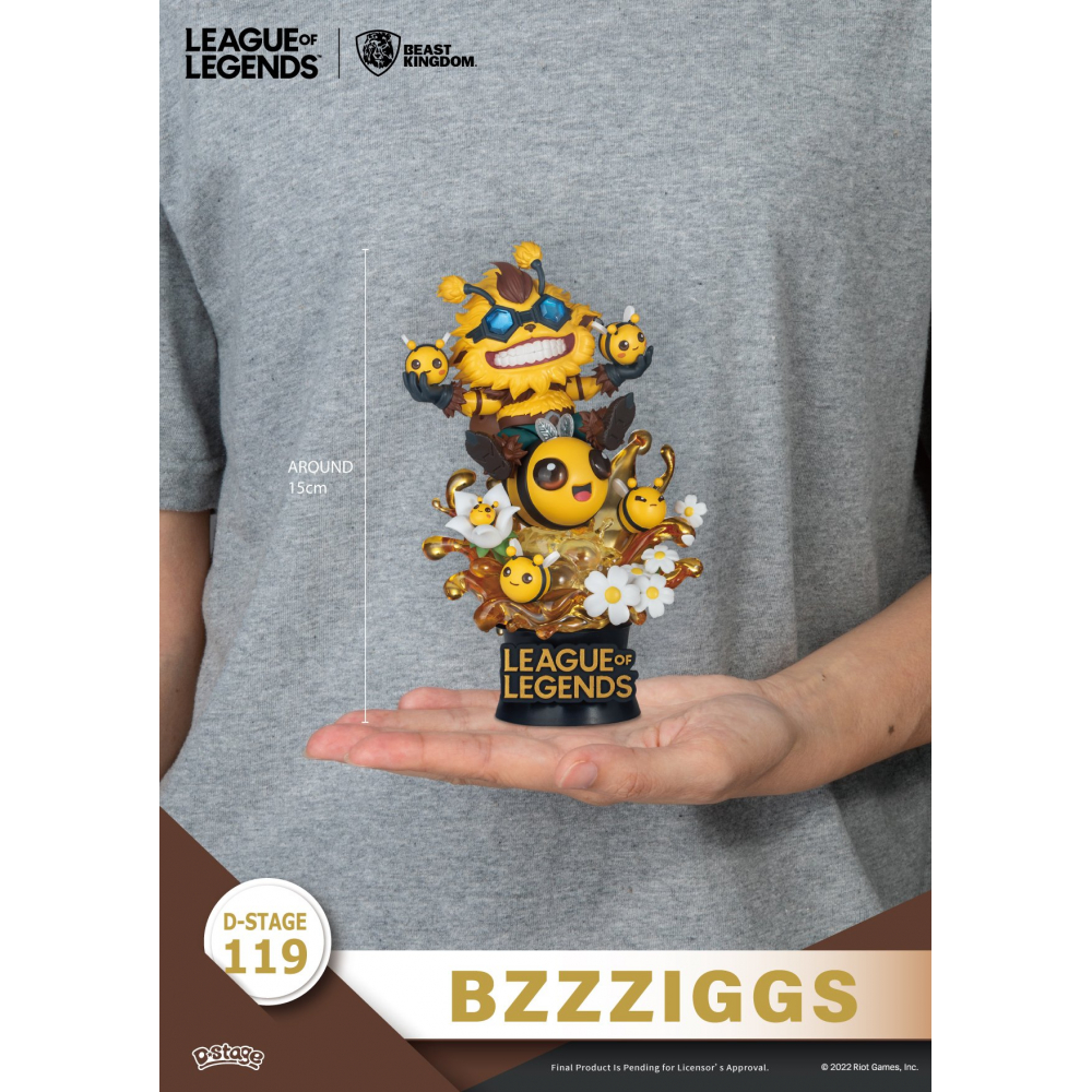 League Of Legends - Figurines Beemo + Bzzziggs Set Diorama [D-Stage 119]