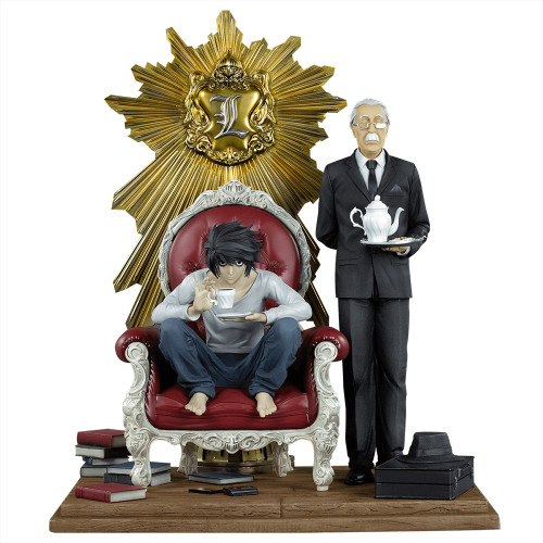 Death Note - Statue L & Watari Diorama