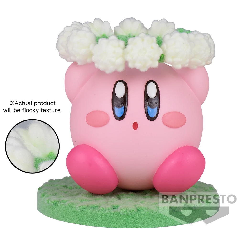 Kirby - Figurine Kirby Ver. B ~ Play In the Flower ~ Fluffy Puffy Mine