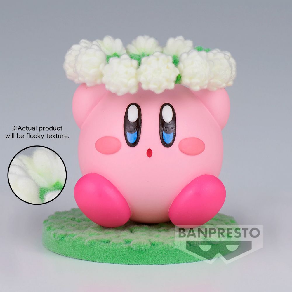 Kirby - Figurine Kirby Ver. B ~ Play In the Flower ~ Fluffy Puffy Mine