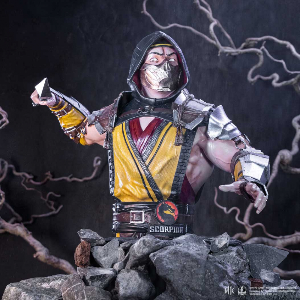 Mortal Kombat - Figurine Scorpion Buste