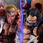 One Piece - Méga Pack Duo Doflamingo & Luffy Gear 4 Portrait Of Pirates