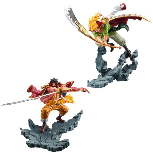 One Piece - Pack de figurines duo Gol D. Roger & Edward Newgate Manhood