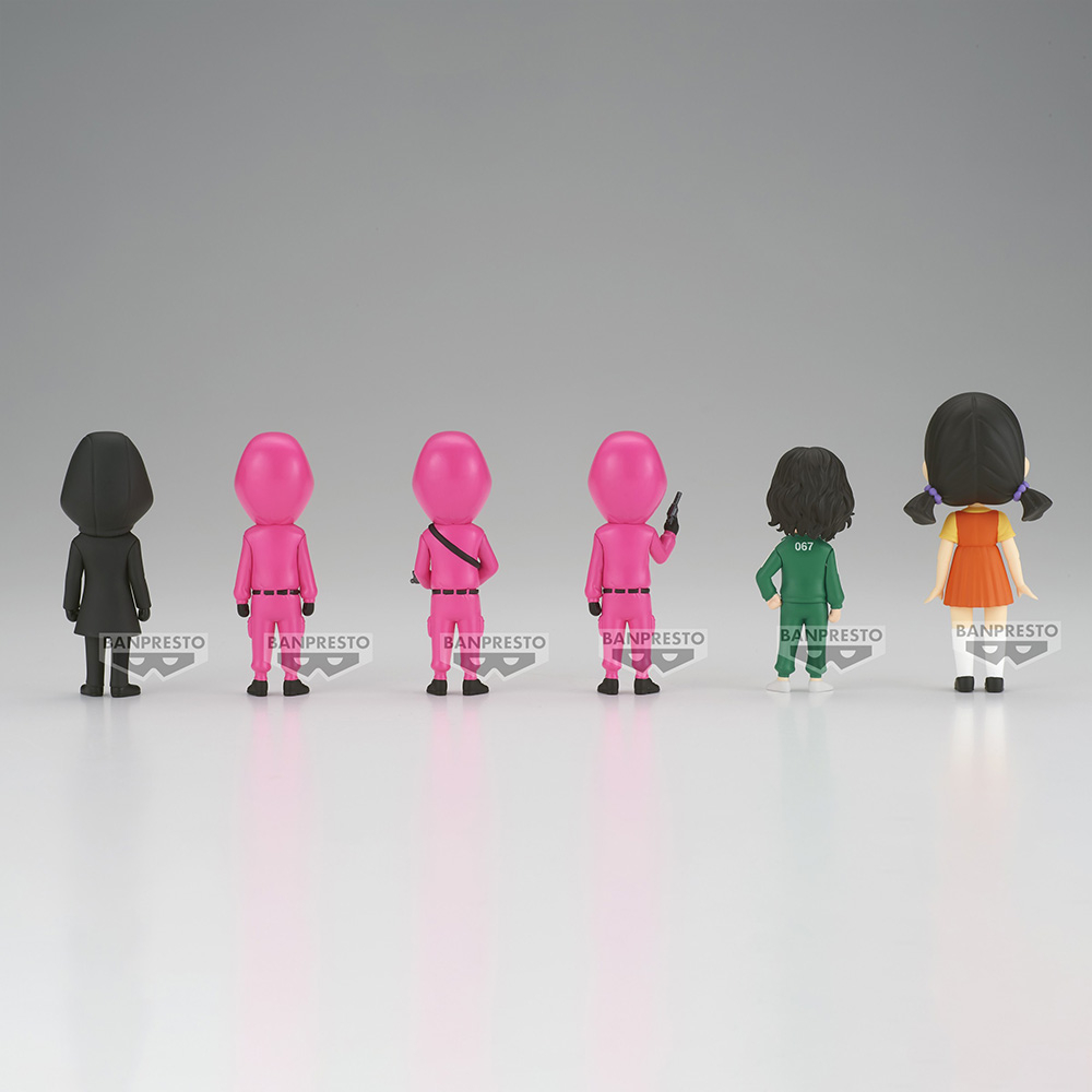 Squid Game - Pack de 6 Figurines WCF