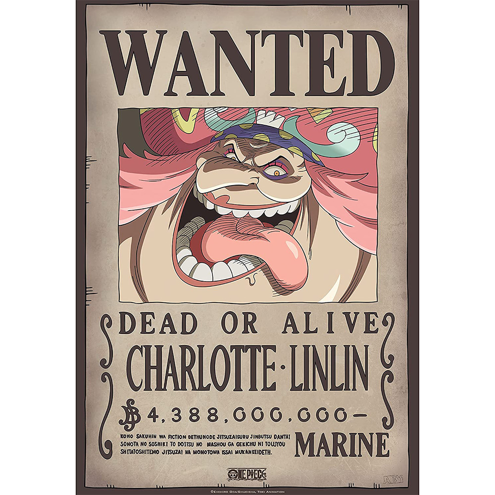 One Piece - Poster Wanted Charlotte Linlin