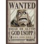 One Piece - Poster Wanted God Usopp