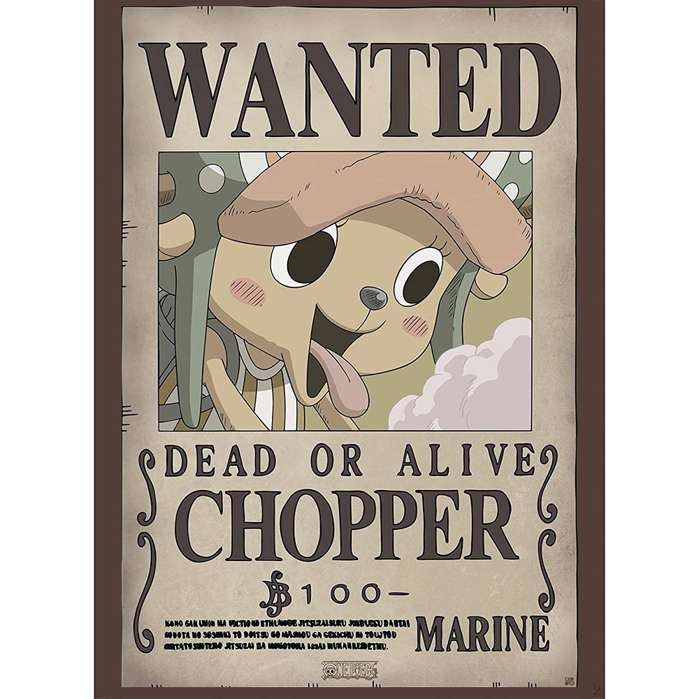 One Piece - Poster Wanted Tony Tony Chopper