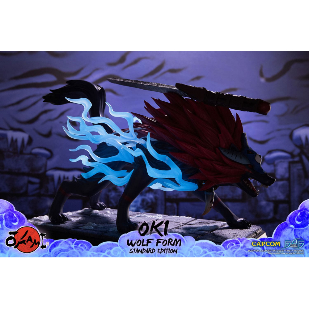 Okami - Figurine Oki Wolf Form Ver. Standard Edition