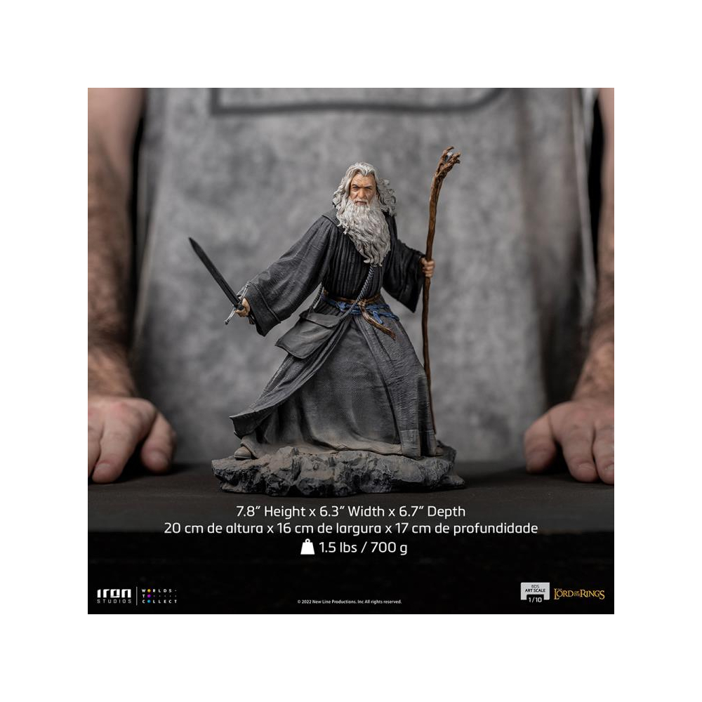 Le Seigneur Des Anneaux - Figurine Gandalf BDS Art Scale