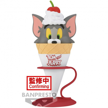 Tom & Jerry - Figurine Tom (Cône de Glace) ~ Yummy Yummy World ~ Fluffy Puffy