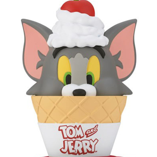 Tom & Jerry - Figurine Tom (Cône de Glace) ~ Yummy Yummy World ~ Fluffy Puffy