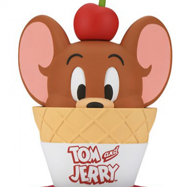 Tom & Jerry - Figurine Jerry (Cône de Glace) ~ Yummy Yummy World ~ Fluffy Puffy