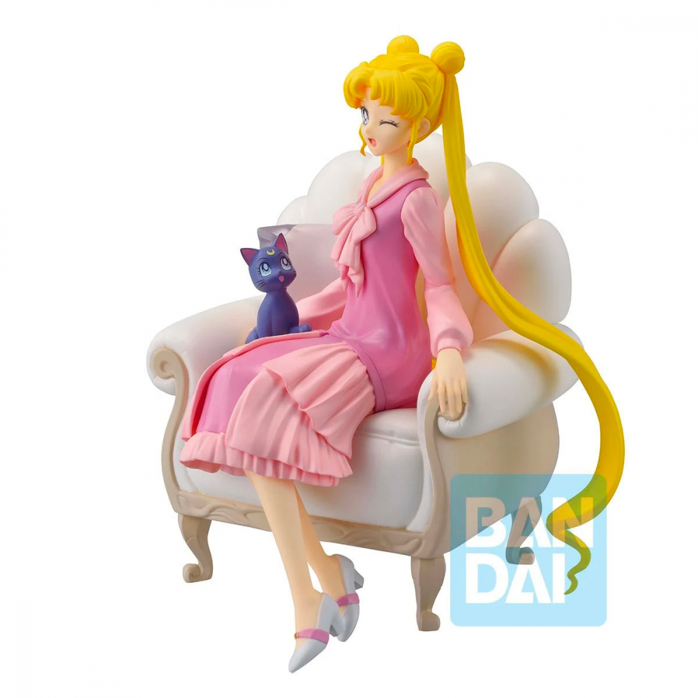 Sailor Moon - Figurine Luna & Usagi Antique Style Ver. Ichibansho