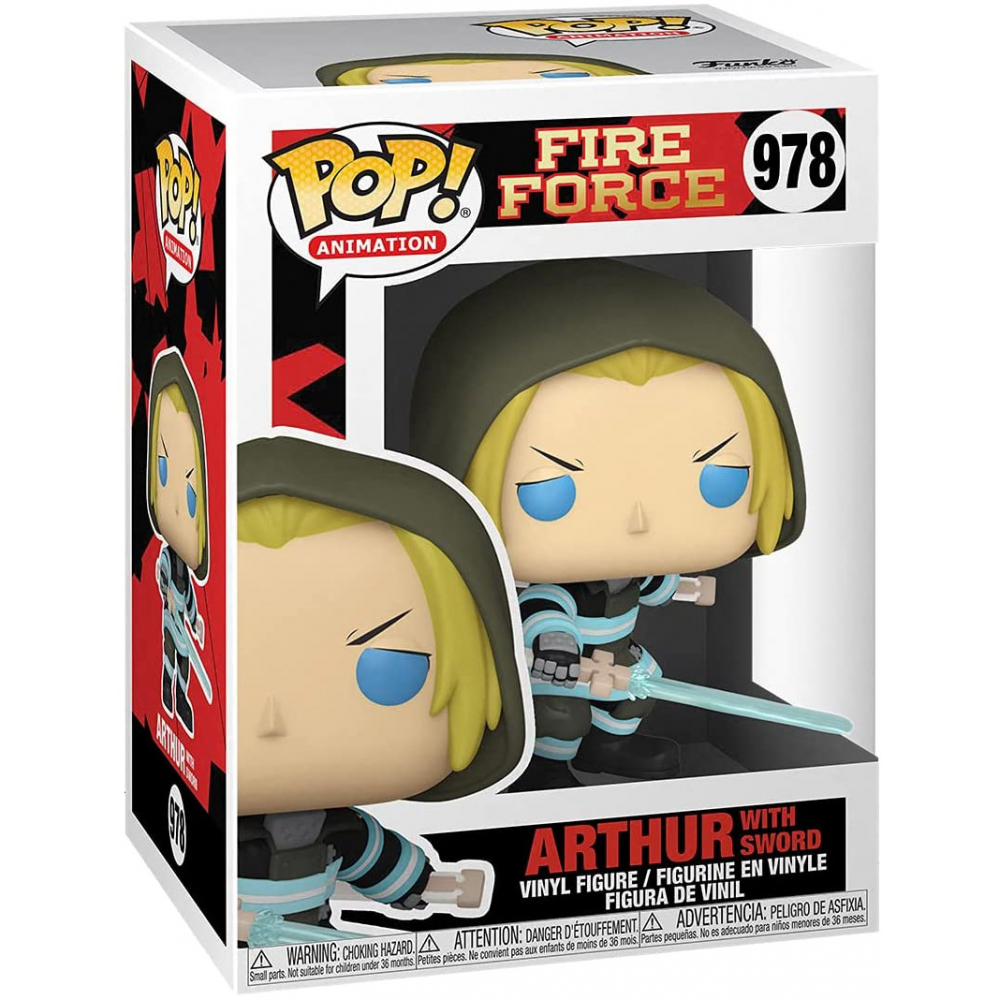 Fire Force - Figurine Arthur With Sword Ver. Funko Pop [978]