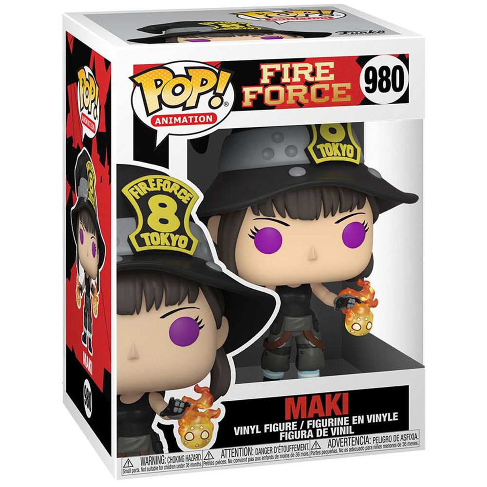 Fire Force - Figurine Maki Oze Funko Pop [980]