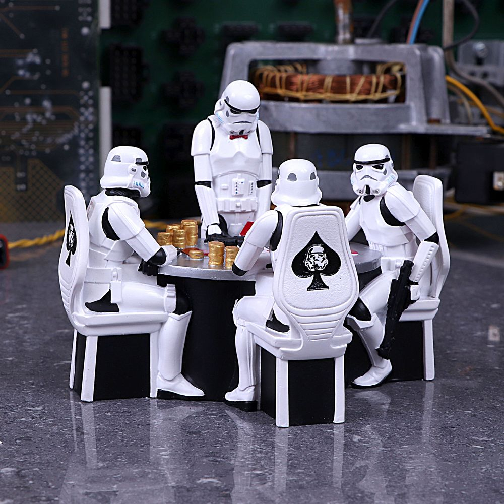 Star Wars - Figurine Stormtroopers Poker Face Gambling