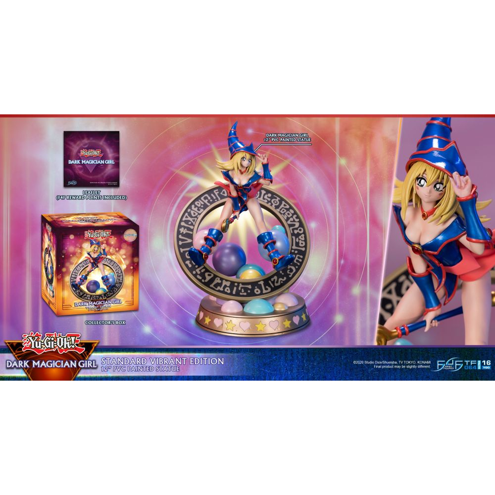 Yu-Gi-Oh! - Figurine Magicienne des Ténèbres (Dark Magician Girl) Vibrant Color Ver.