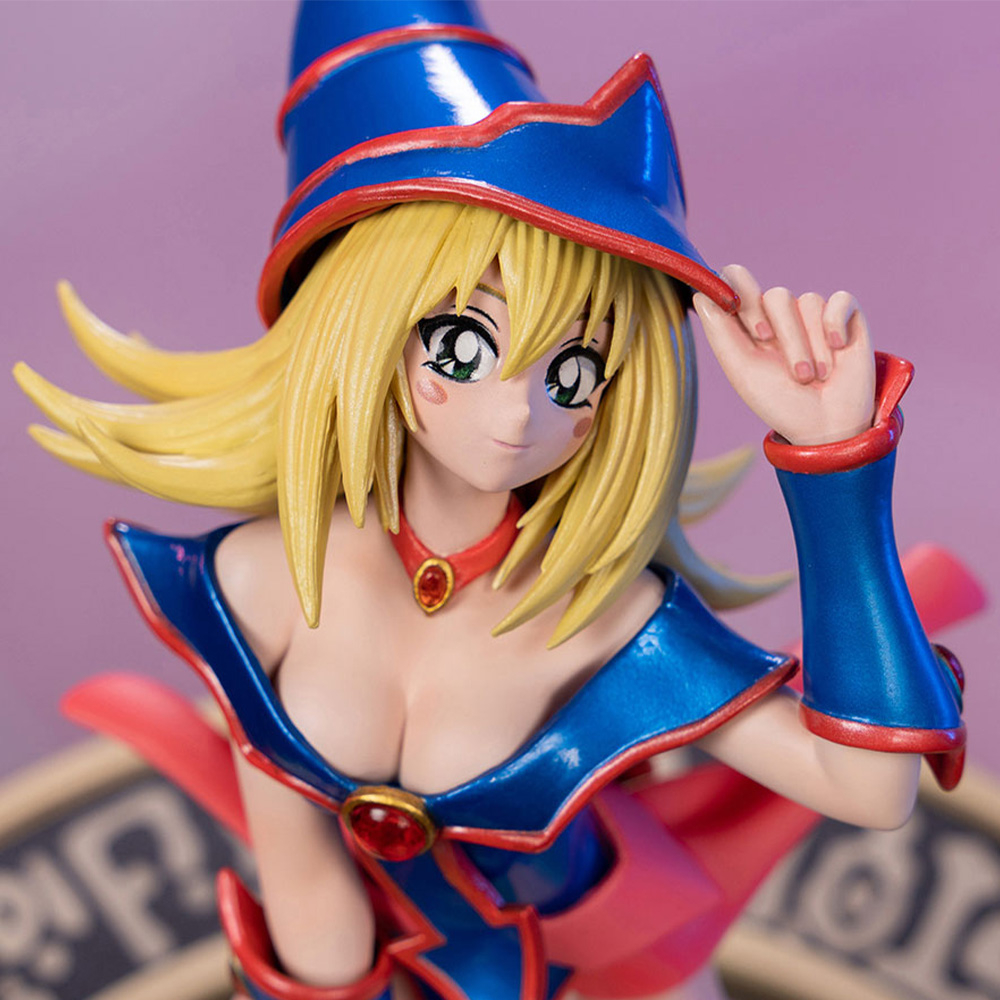 Yu-Gi-Oh! - Figurine Magicienne des Ténèbres (Dark Magician Girl) Vibrant Color Ver.